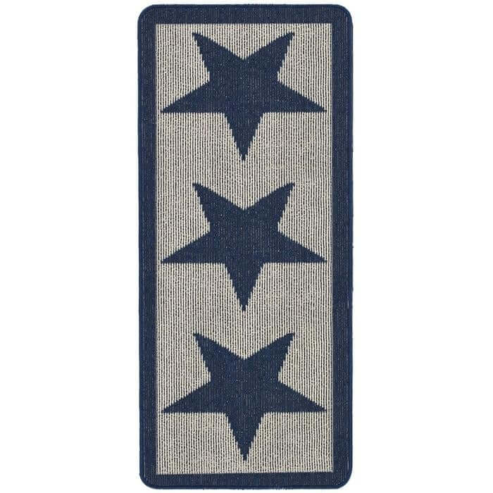 The Rugs Washable Star Design Mat & Runner | Durable Stylish