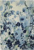 Tropicana Watercolour Blue Rug – Indoor & Outdoor