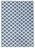 Nizza Reversible Indoor-Outdoor Blue Rug
