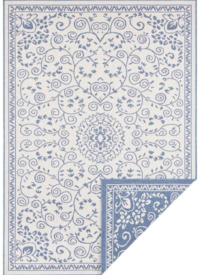 The Rugs Leyte Reversible Indoor-Outdoor Rug |Vintage Floral