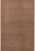 Modern Plain Brown Rug – Soft Short Pile