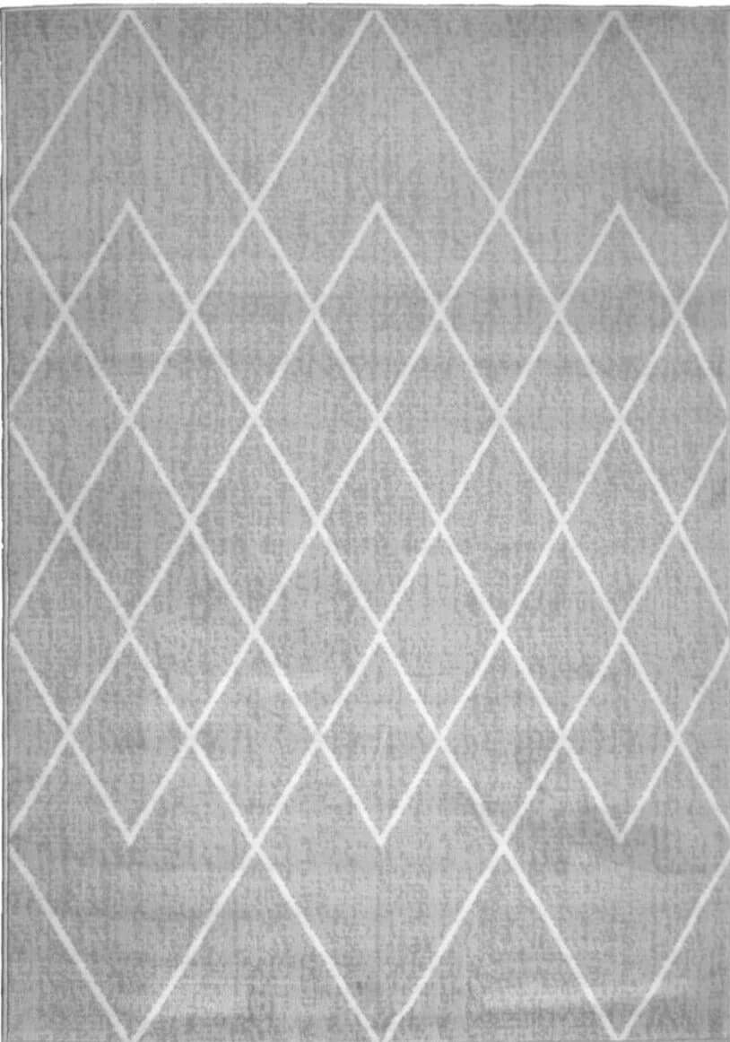 Berber Grey Living Room Rug | Low-Pile Elegance | The Rugs