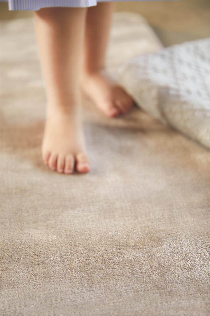 Karma Mink Solid Luxury Viscose Rug – The Rugs