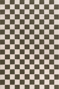 Loft Checkerboard Green Rug