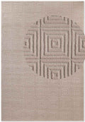 Perles Shortpile Tourmaline Cream Rug