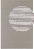 Perles Shortpile Cream Rug Dolomite – Modern Striped