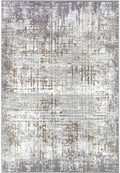 Shine Design Abstract Cream Grey Rug