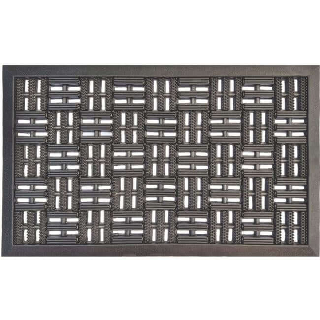 The Rugs Washable Outdoor Scraper Rubber Mat | Durable
