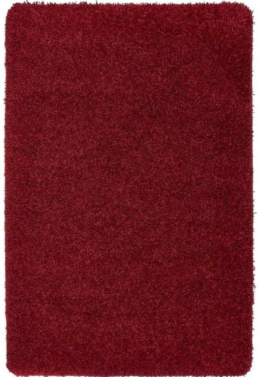 Shop Washable Red Shaggy Rug | 100% British Design |The Rugs