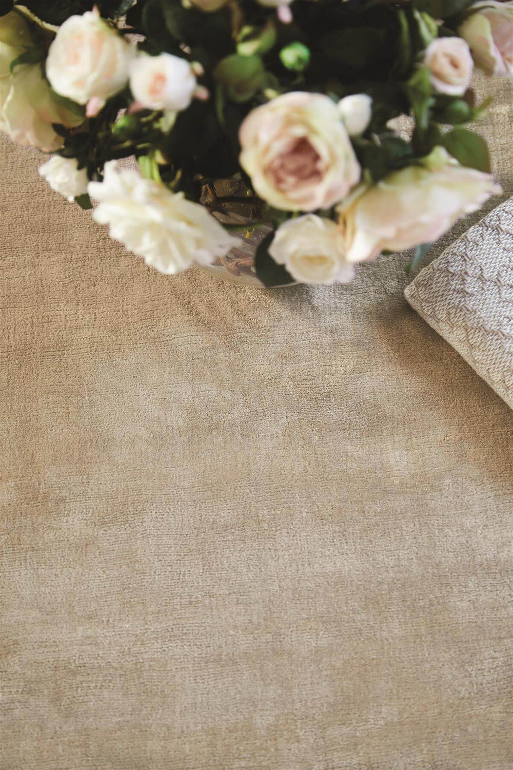 Karma Mink Solid Luxury Viscose Rug – The Rugs