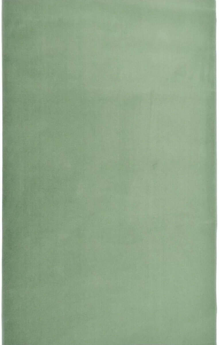 Solid Design Green Living Room Rug | Handcrafted Indoor Rugs