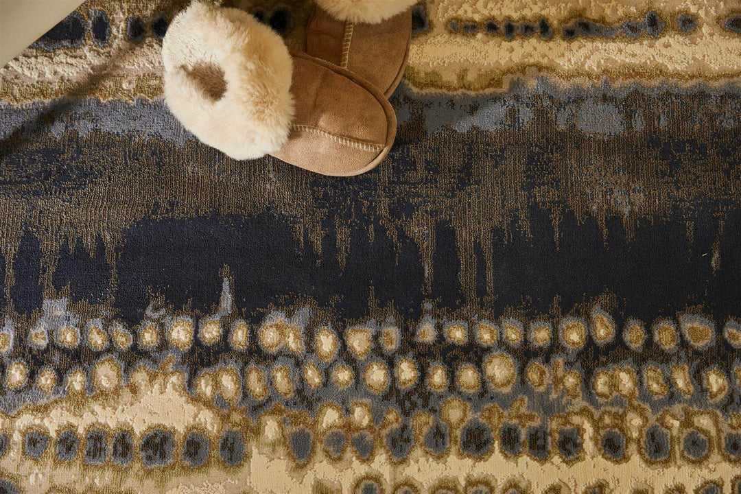 Batik Multicolour Abstract Rug | Unique Design | The Rugs