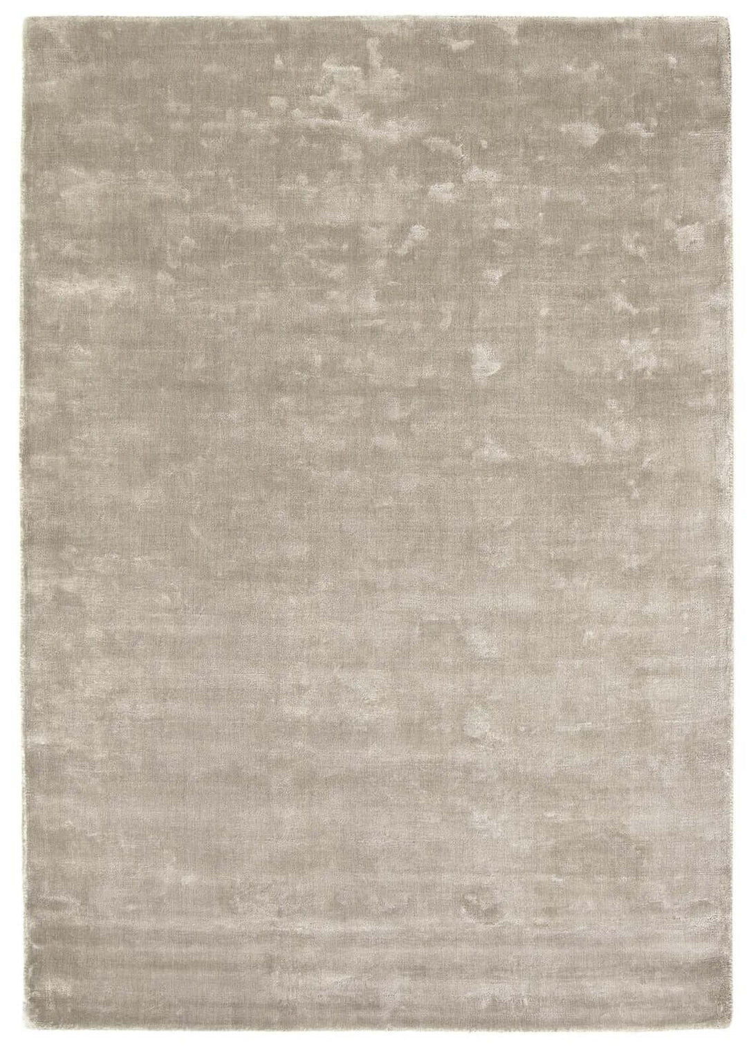 Karma Grey Solid Luxury Viscose Rug – The Rugs