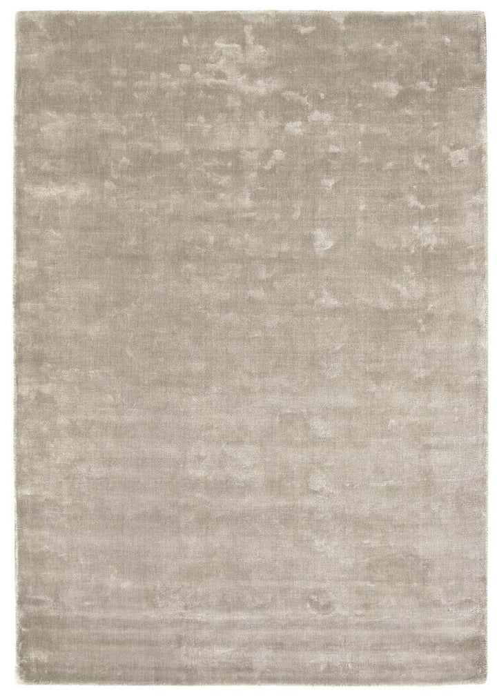 Karma Grey Solid Luxury Viscose Rug – The Rugs