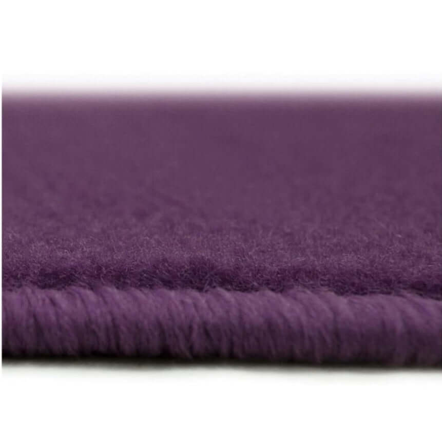 Solid Purple Living Room Rug | Modern Elegance | The Rugs