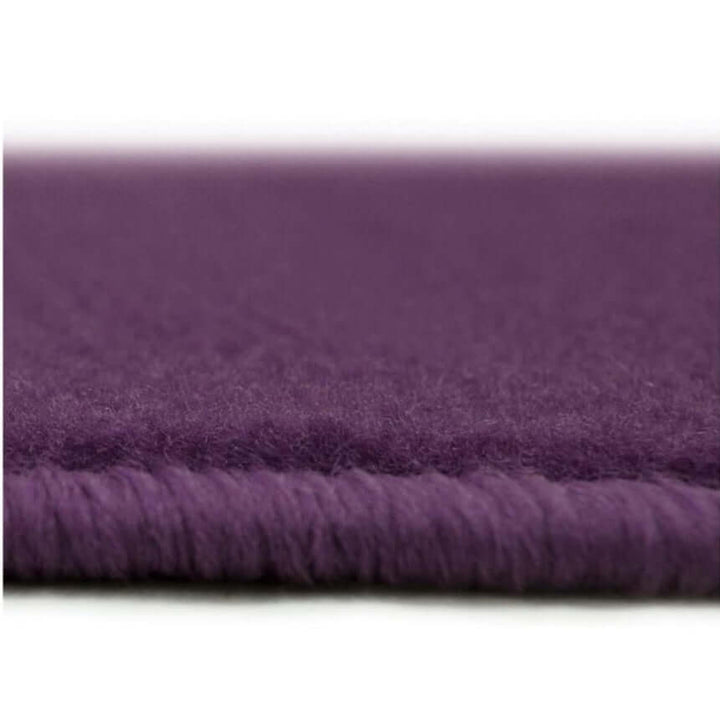 Solid Purple Living Room Rug | Modern Elegance | The Rugs