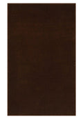 Washmellow Dark Brown Washable Rug