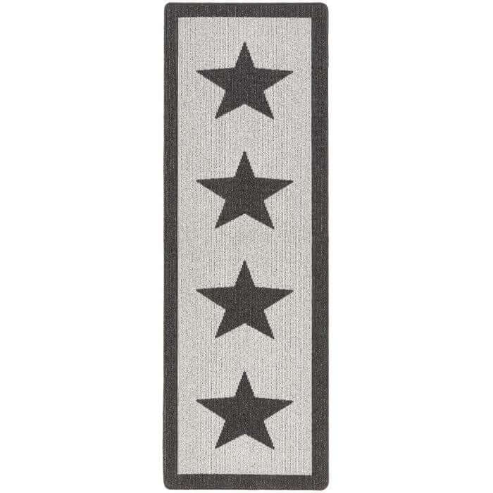 The Rugs Washable Star Design Mat & Runner | Durable Stylish