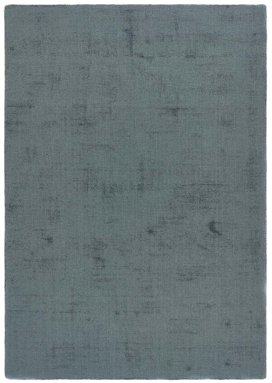 Reef Dark Teal Eco-Friendly Rug | Sustainable Home Decor