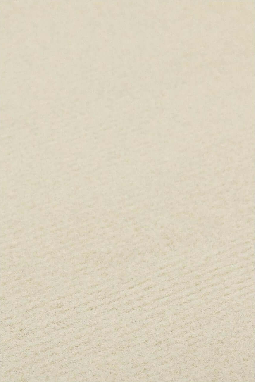 Solid Design Living Room Rug in Ivory – The Rugs