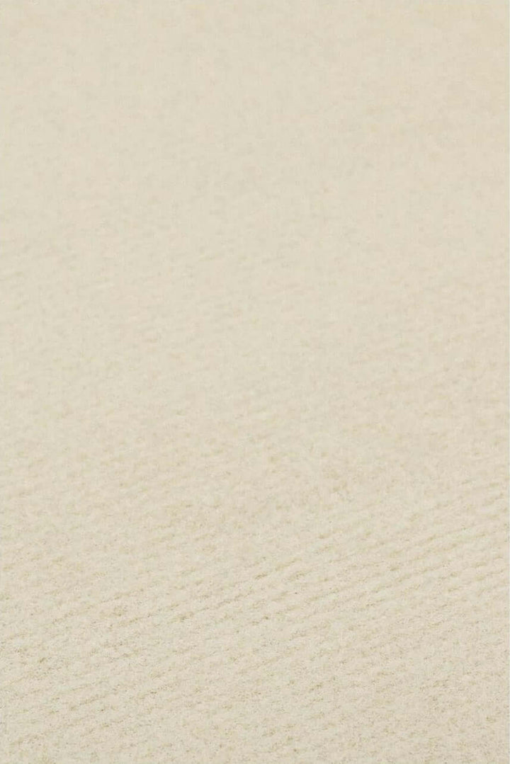 Solid Design Living Room Rug in Ivory – The Rugs