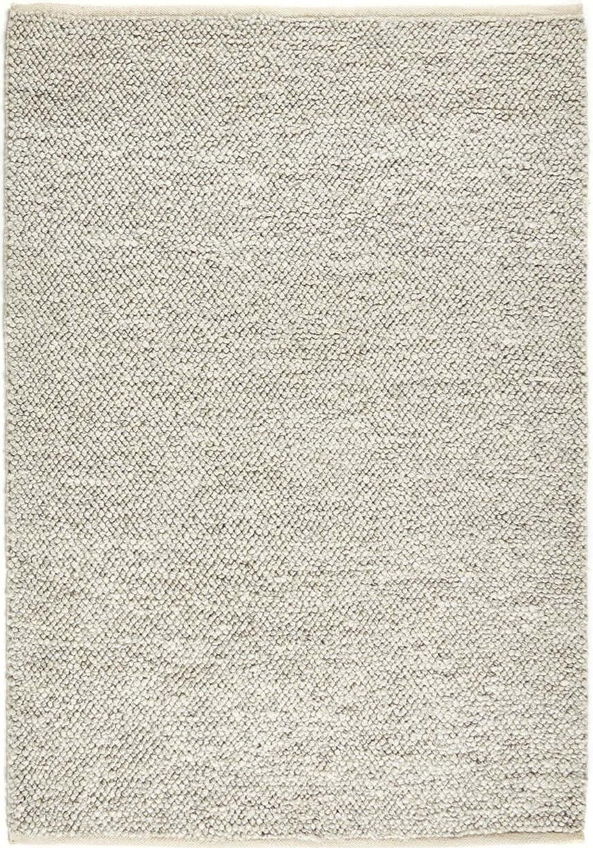 La Playa Silver Grey Solid Rug | Coastal Charm | The Rugs