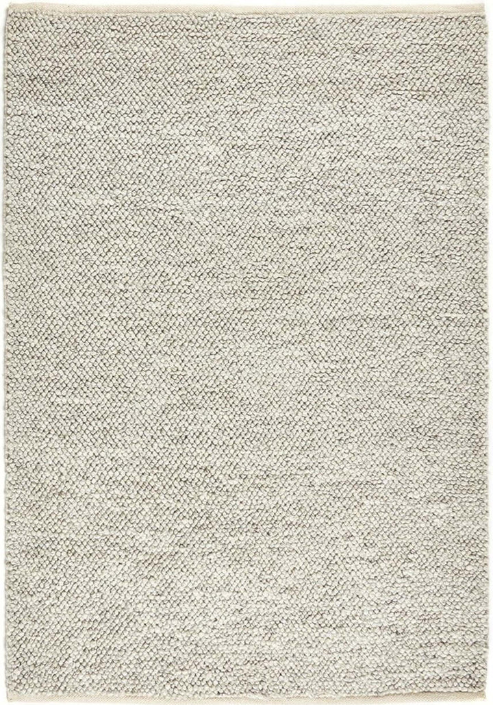 La Playa Silver Grey Solid Rug | Coastal Charm | The Rugs