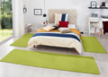 Green Colour 3-in-1 Rug Set