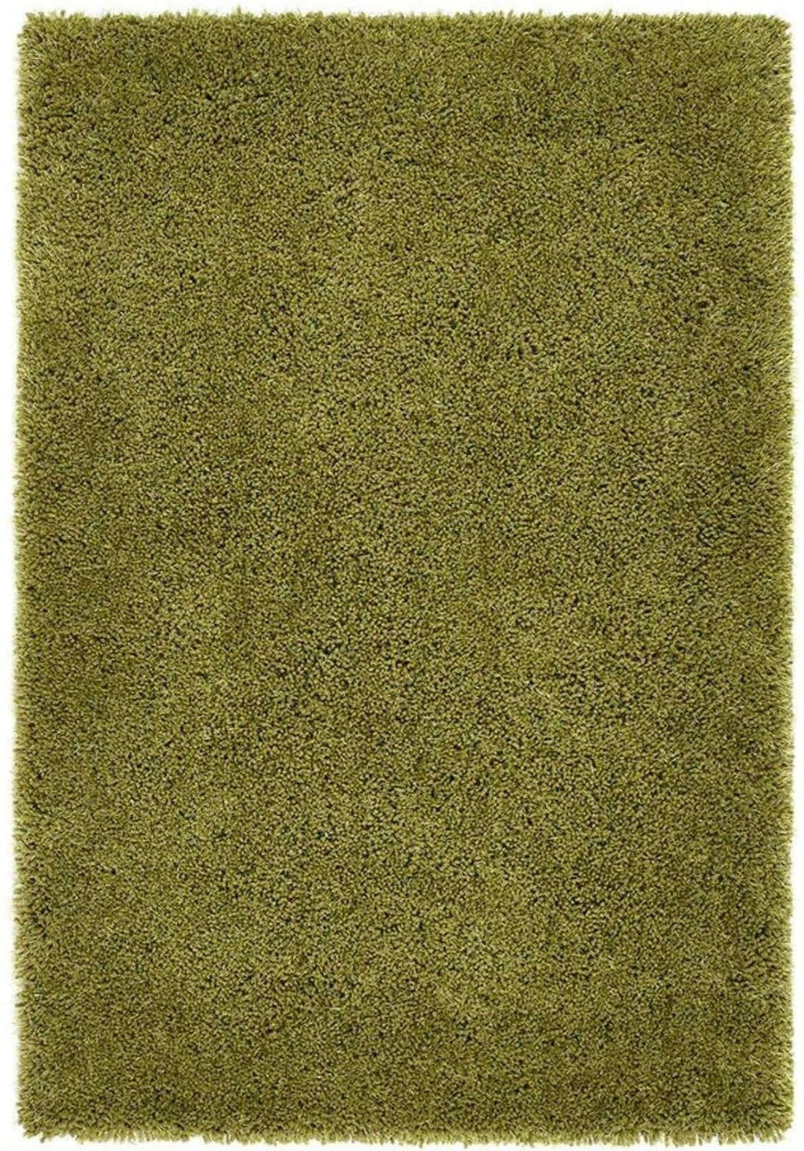 Chicago Olive Green Shaggy Rug | Luxurious Comfort |The Rugs
