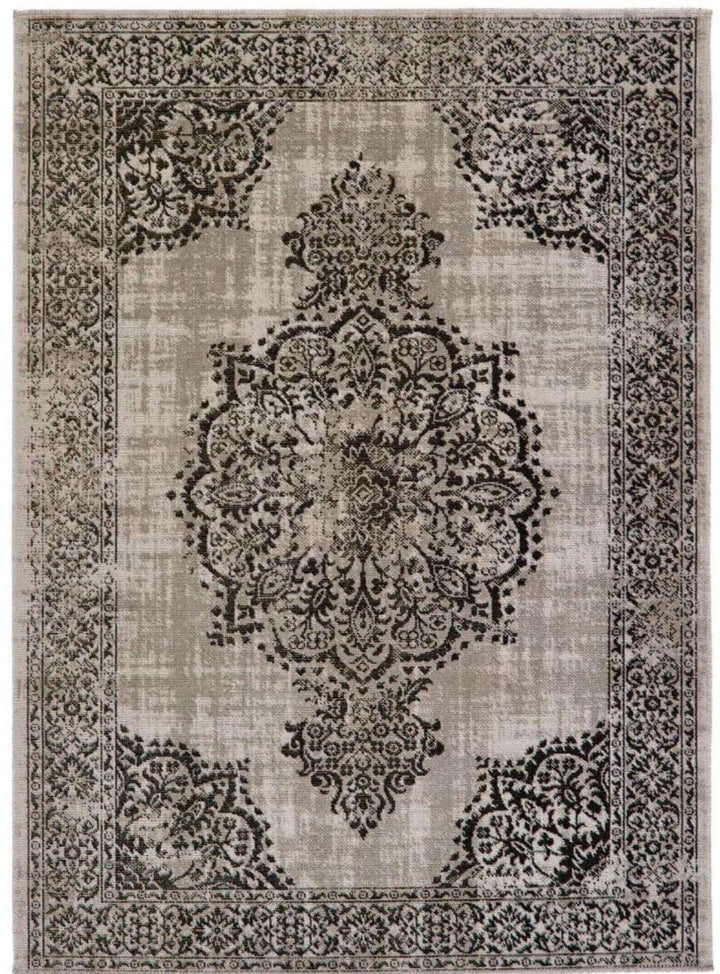 Saville Grey/Black Vintage Rug | Timeless Oriental Style