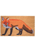 Coir Doormat Fox Design 45X75 cm
