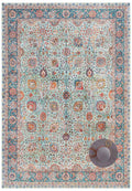 Keshan Maschad Oriental-Optic Jade Rug