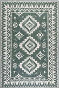 Dynamic Indoor & Outdoor Reversible Green Rug