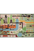Printed Nursery Fun Green Playmat