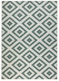 Malta Reversible Indoor-Outdoor Green Rug