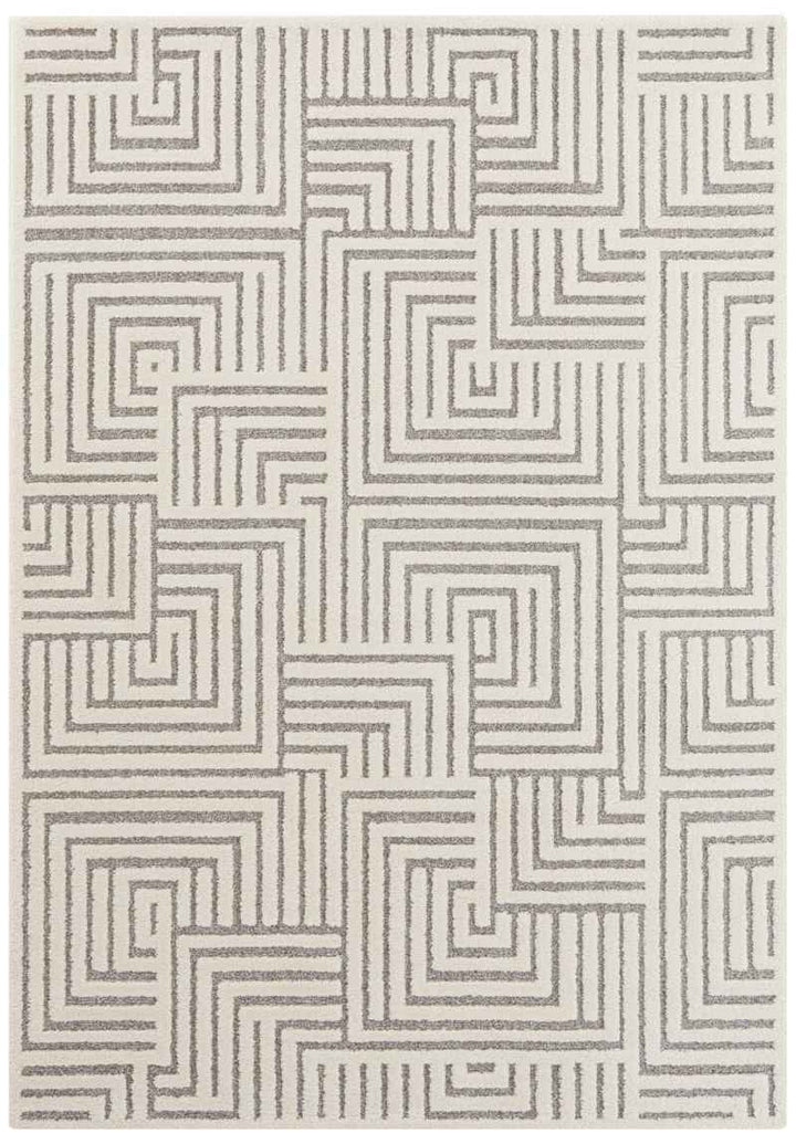 Soft Pile Rug with High-Low Texture