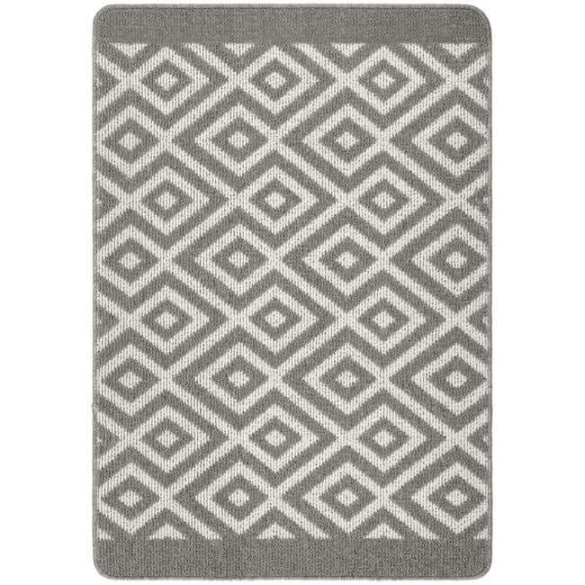 The Rugs Durable Washable Mat: Diamond Design | Eco-Friendly