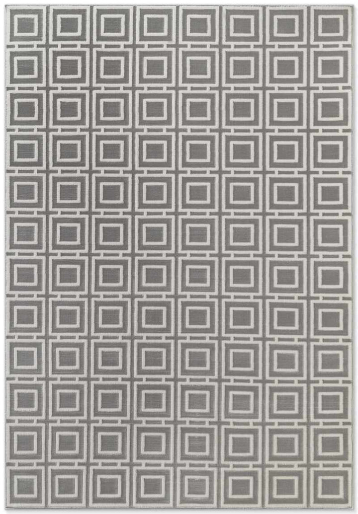 Perles Shortpile Howlite Rug – Modern Geometric