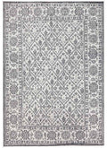 Reversible Indoor-Outdoor Curacao Grey Rug