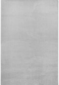 Modern Plain Grey Rug – Soft Short Pile