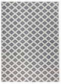 Nizza Reversible Indoor-Outdoor Grey Rug