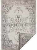 Borbon Reversible Grey Rug Indoor-Outdoor