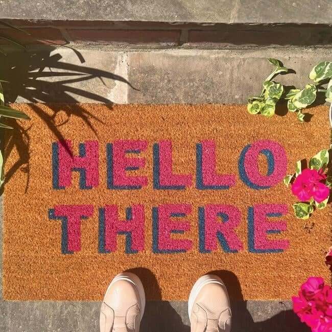 The Rugs Outdoor Printed Coir Mats 45x75cm | Eco-Friendly