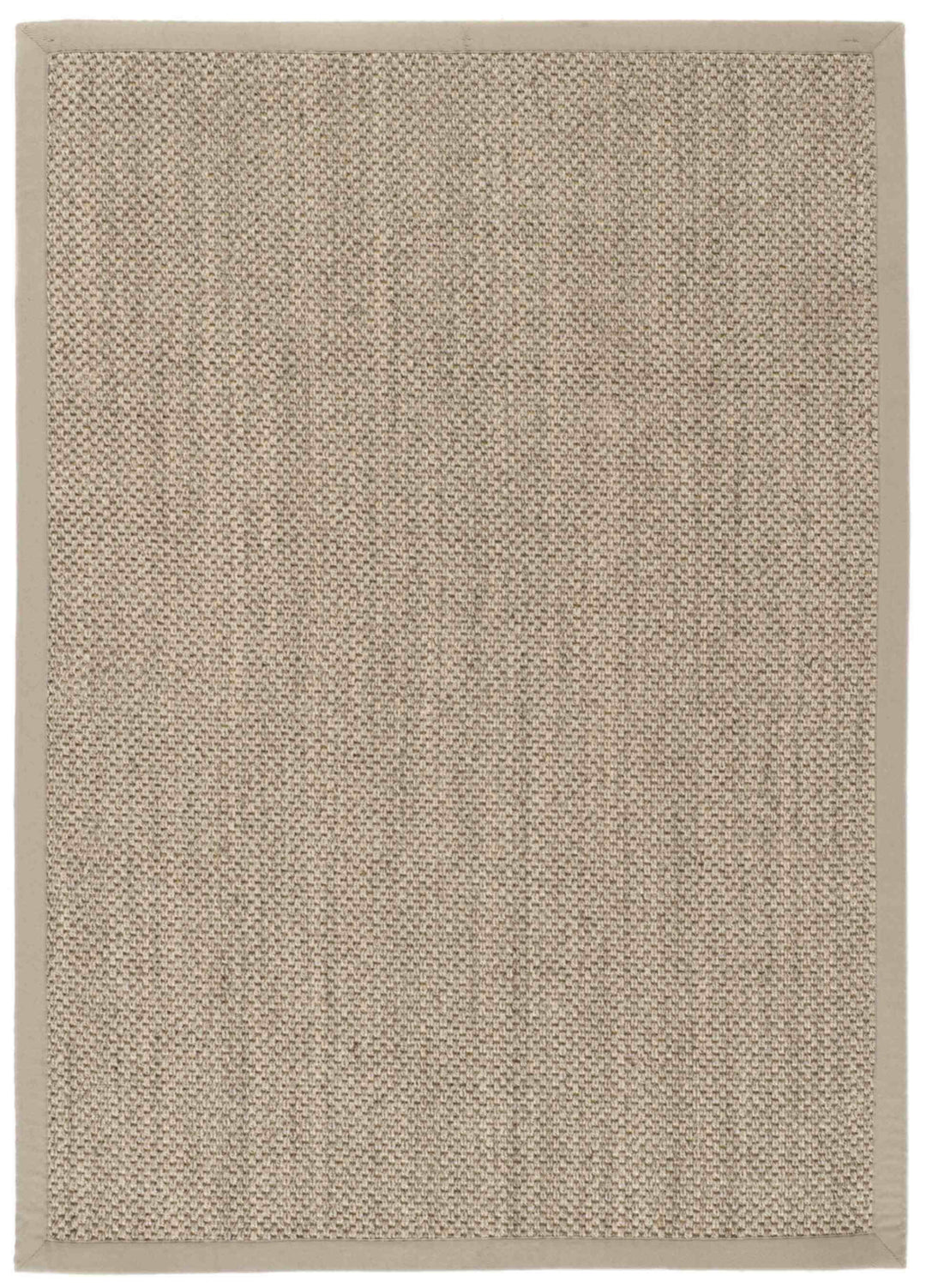 Bordered Light Beige Non-Slip Sisal Rug |Natural Home Decor