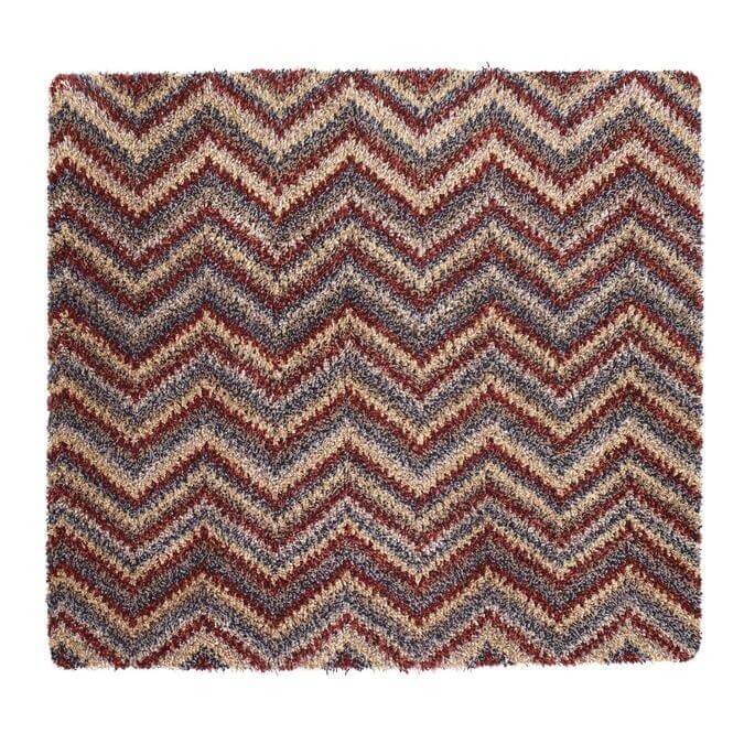The Rugs Washable Mat Chevron Design | The Candy Collection