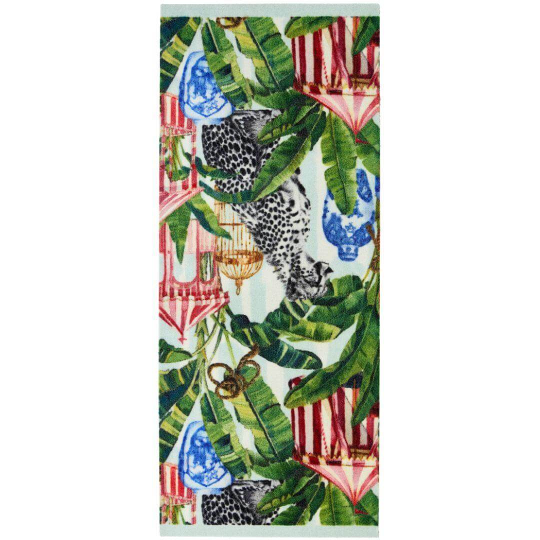 The Rugs Washable Indoor Mat Tropical Design | Stylish Decor