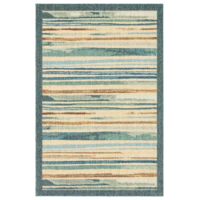 The Rugs Washable Geometric Mat & Runner: Stylish Durable