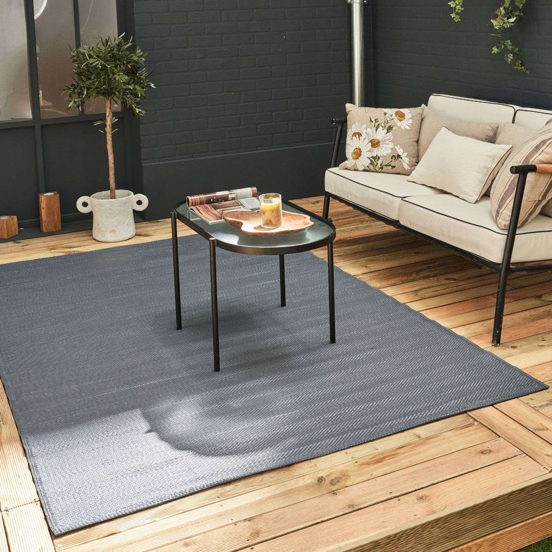 Urban Outdoor Rug | Anthracite Elegance | The Rugs