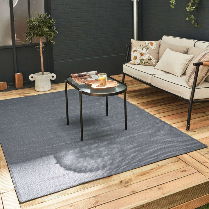 Urban Outdoor Rug | Anthracite Elegance | The Rugs