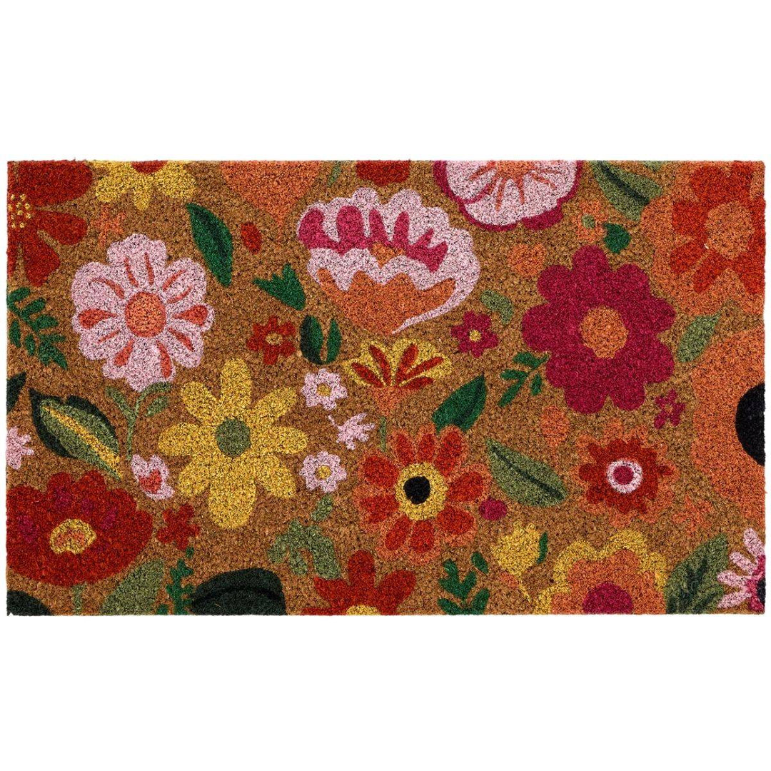 The Rugs Quality Eco-Friendly Coir Doormat 45x75cm Stylish